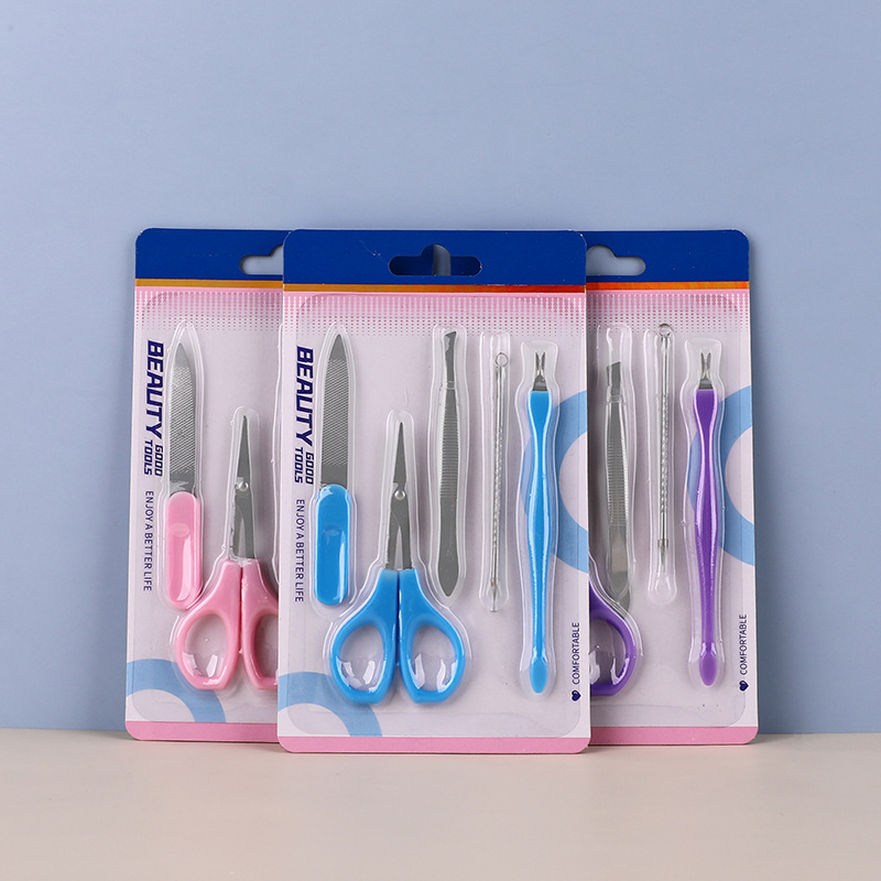Nail Care Manicure And Nail Cutter Grooming Kit Set Model 8539